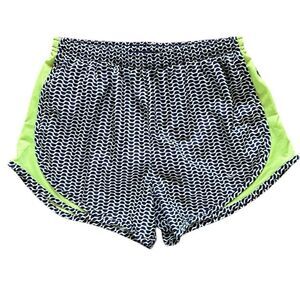 Nike Dri-Fit Purple And Green Shorts